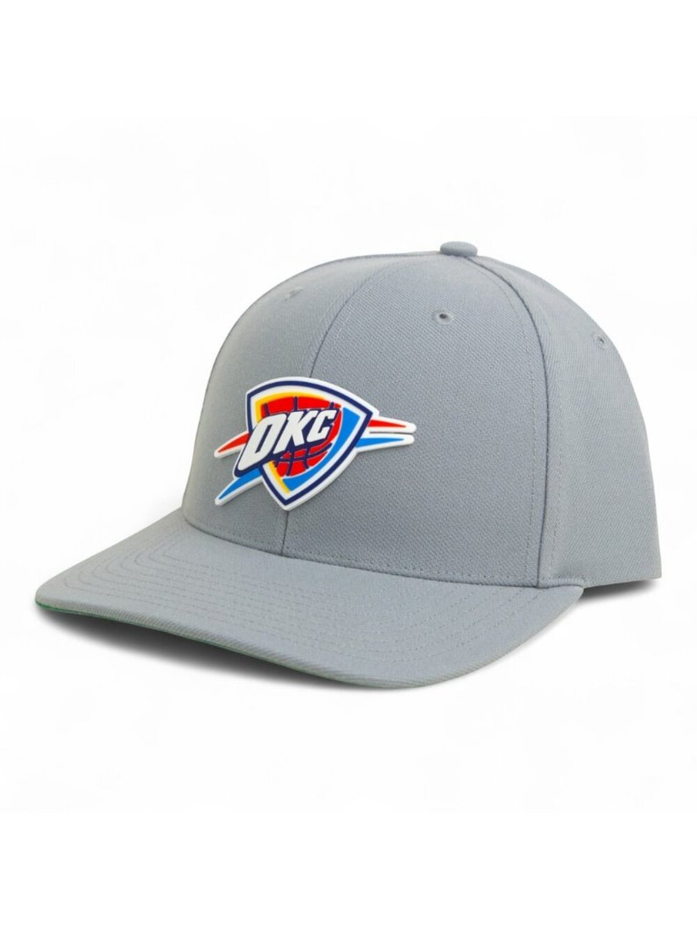Oklahoma City Thunder 3D Snapback Surge Trucker Hat- Grey